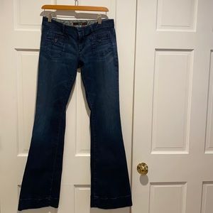 Joe’s Jeans trouser style flare, dark wash size 29